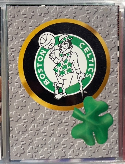 1995 Skybox #392 Boston Celtics Team Logo — front
