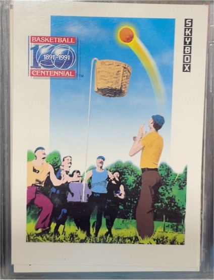 1991-92 SkyBox #331 The Peach Basket Centennial Highlights — front