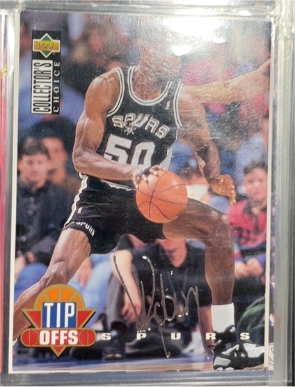 1994-95 Upper Deck Collector's Choice #189 David Robinson — front