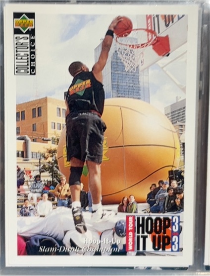 1994-95 Upper Deck Collector's Choice #165 Hoop-It-Up Corey Etheridge — front