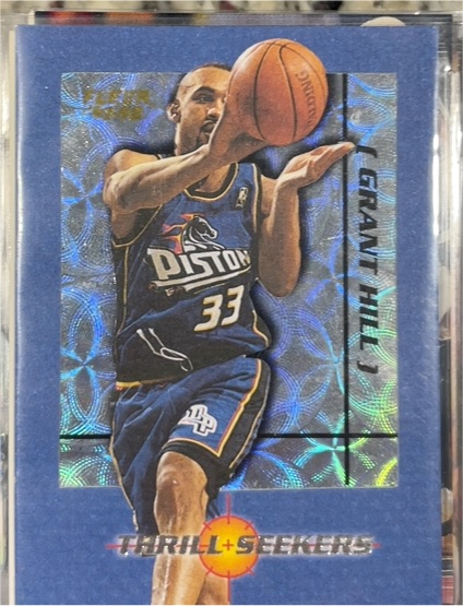 1997-98 Fleer Thrill Seekers #TS5 Grant Hill — front