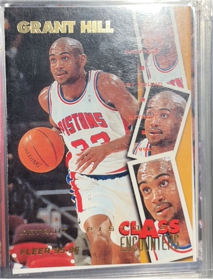 1995-96 Fleer Class Encounters #3 Grant Hill — front