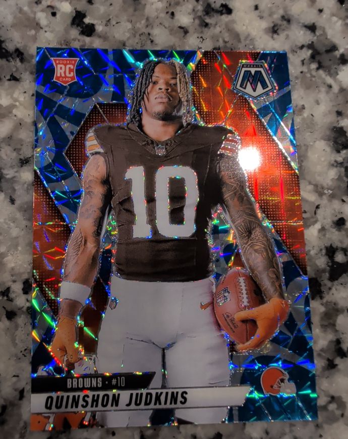 2025 Panini Mosaic #276 Quinshon Judkins — front