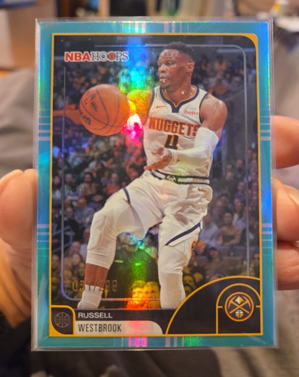 2025 Topps NBA Hoops #250 Russell Westbrook — front