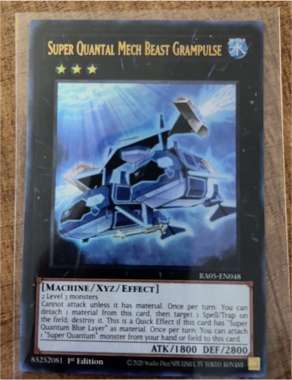 Yu-Gi-Oh! RA05-EN048 Super Quantal Mech Beast Grampulse — front