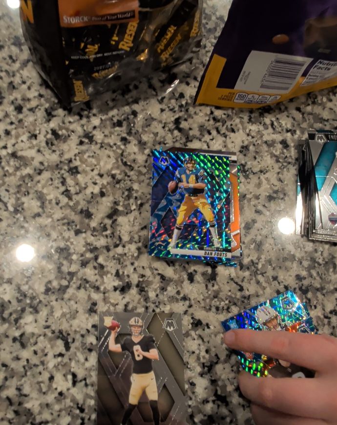 2020 Panini Mosaic # Dan Fouts — front