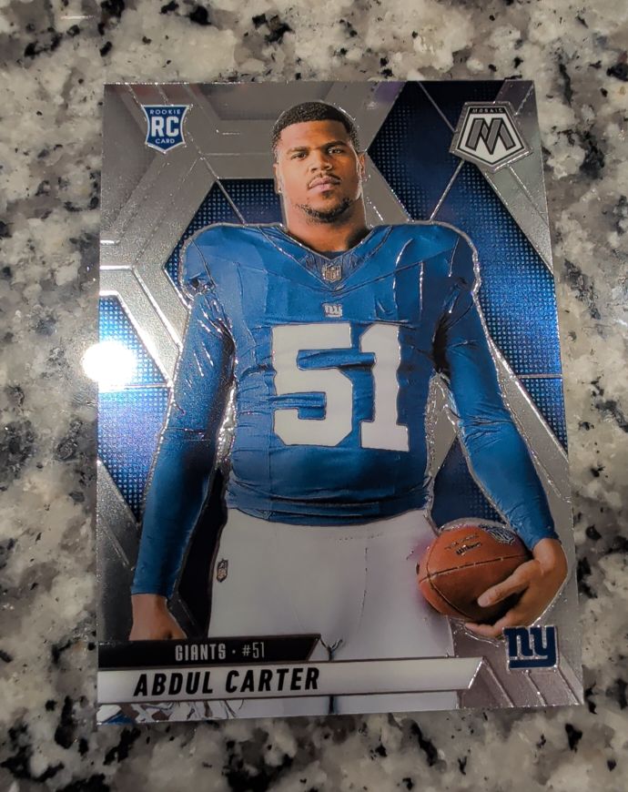 2025 Panini Mosaic #282 Abdul Carter — front