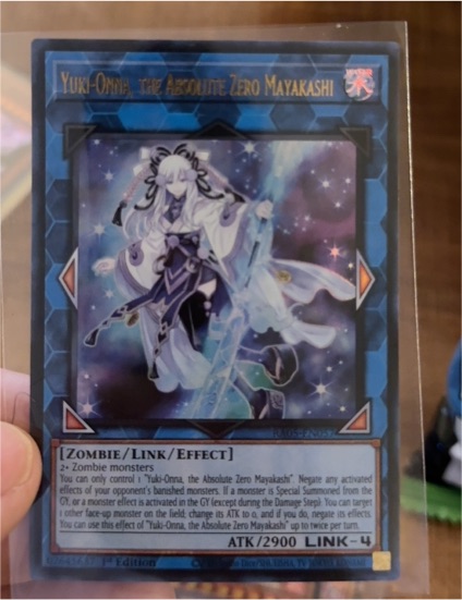 Yuki-Onna, the Absolute Zero Mayakashi RA05-EN057 — front