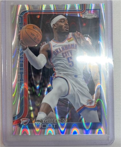 2025-26 Topps Chrome #177 Luguentz Dort — front