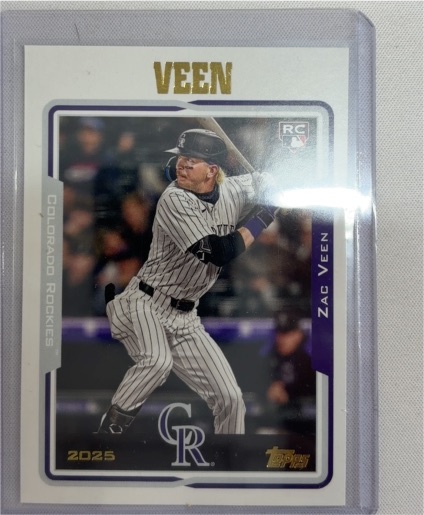 2025 Topps Archives #280 Zac Veen — front