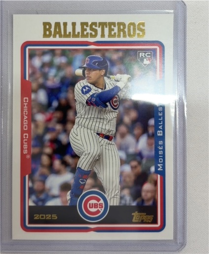 2025 Topps Archives #206 Moises Ballesteros Rookie Card — front