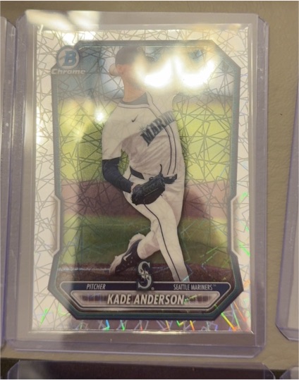 2025 Bowman Draft Chrome #BDC-3 Kade Anderson — front