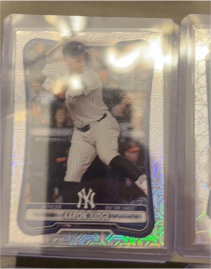 2026 Bowman Chrome #1 Aaron Judge — front