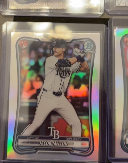 2026 Bowman Chrome #87 Jacob Melton — front