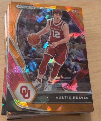 2021-22 Panini Prizm Draft Picks #49 Austin Reaves — front