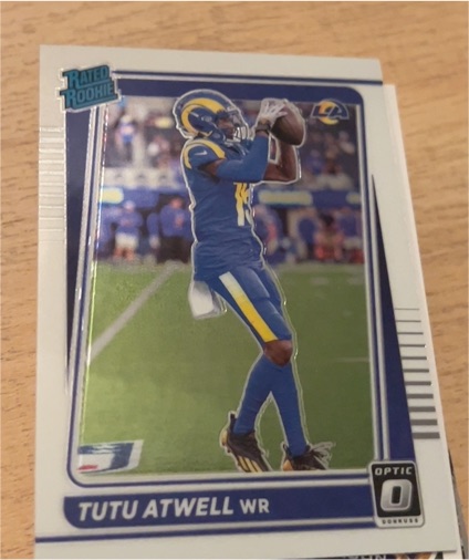 2021 Donruss Optic #220 Tutu Atwell — front