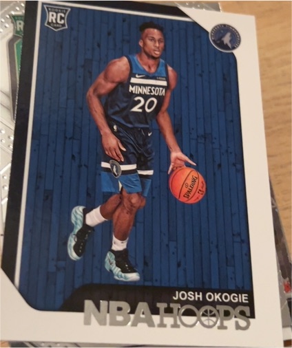 2018-19 Panini NBA Hoops #276 Josh Okogie — front