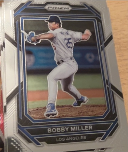 2023 Panini Prizm #154 Bobby Miller — front