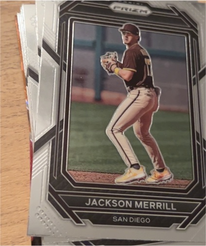 2023 Panini Prizm #166 Jackson Merrill — front