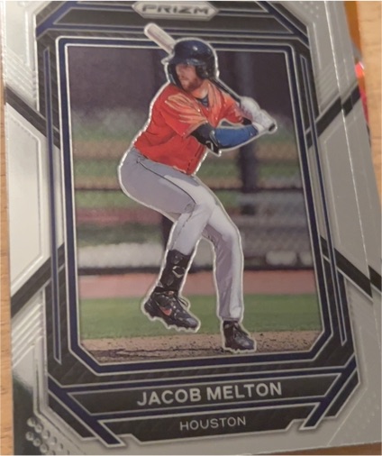 2023 Panini Prizm #66 Jacob Melton — front