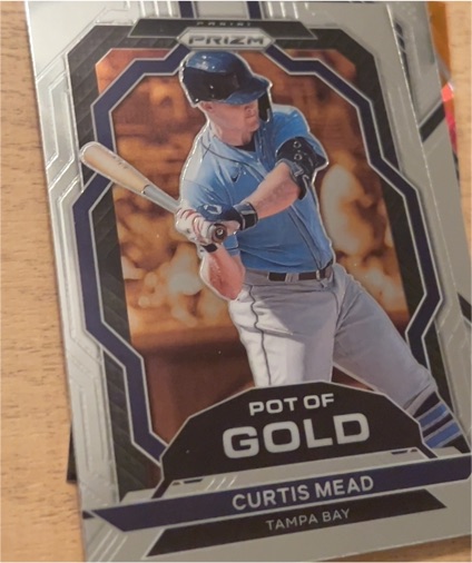 2023 Panini Prizm #PG2 Curtis Mead Pot of Gold — front