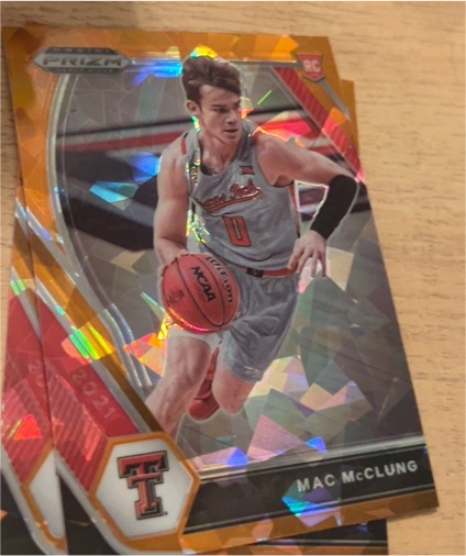 2021 Panini Prizm Draft Picks #39 Mac McClung — front