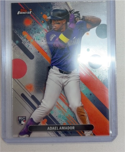 2025 Topps Finest #65 Adael Amador — front