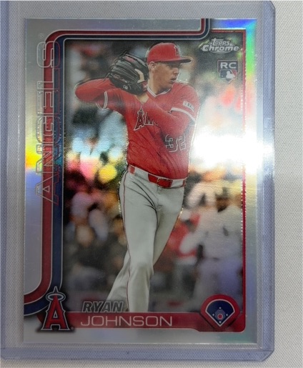 2025 Topps Chrome Update #USC116 Ryan Johnson — front