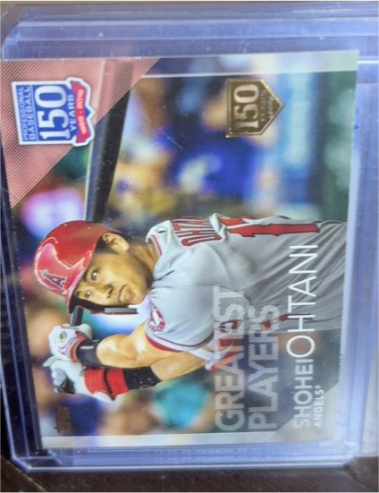 2019 Topps Update 150 Years of Baseball #150-38 Shohei Ohtani — front