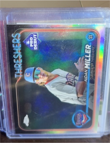 2024 Topps Pro Debut Chrome #PDC-31 Aidan Miller — front