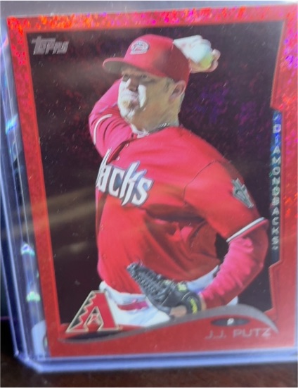 2014 Topps #402 J.J. Putz — front
