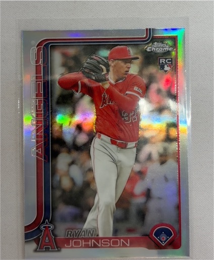 2025 Topps Chrome Update #USC116 Ryan Johnson — front