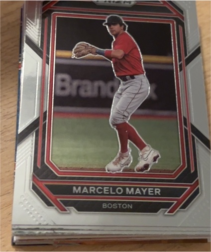 2023 Panini Prizm #144 Marcelo Mayer — front