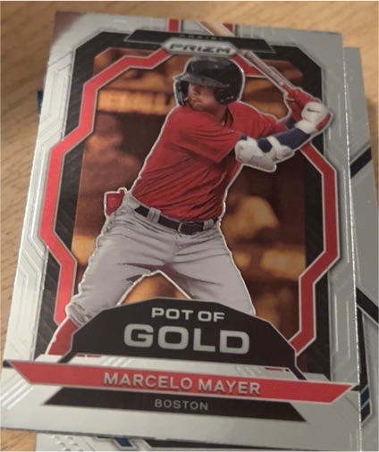2023 Panini Prizm #PG4 Marcelo Mayer Pot of Gold — front