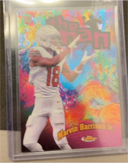 2024 Topps Finest #TM-4 Marvin Harrison Jr The Man — front