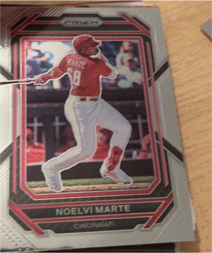 2023 Panini Prizm #93 Noelvi Marte — front
