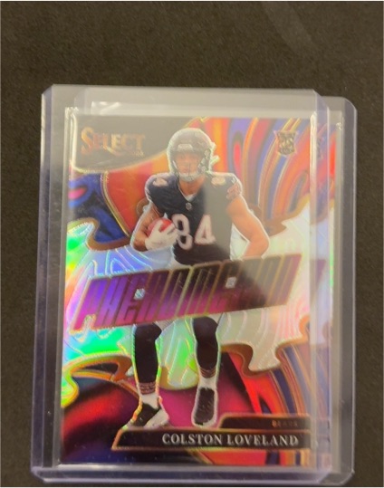 2025 Panini Select #5 Colston Loveland Phenomenon — front