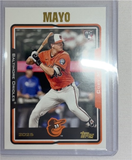 2025 Topps Archives #231 Coby Mayo — front