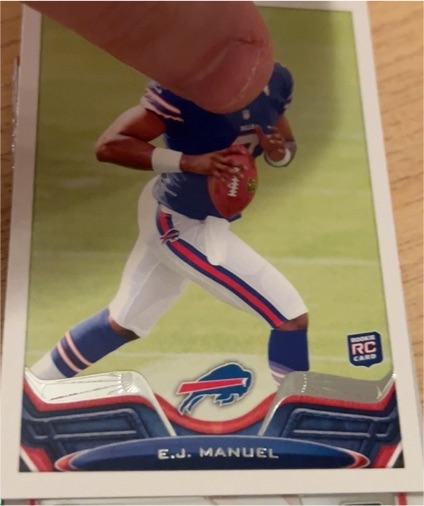 2013 Topps #215 E.J. Manuel — front
