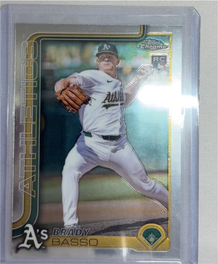 2025 Topps Chrome #205 Brady Basso — front