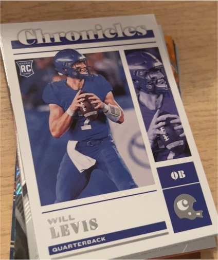 2023 Panini Chronicles Draft Picks #4 Will Levis — front