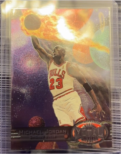 1997-98 SkyBox Metal Universe #23 Michael Jordan — front