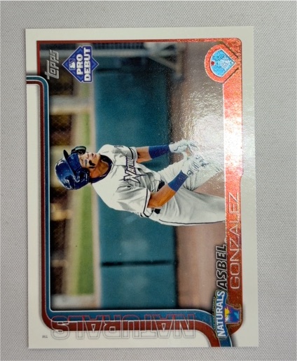 2025 Topps Pro Debut #PD-133 Asbel Gonzalez — front