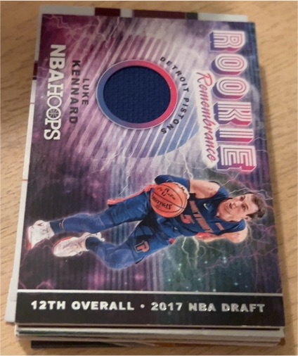 2017-18 Panini NBA Hoops Rookie Remembrance #RR-LKN Luke Kennard — front