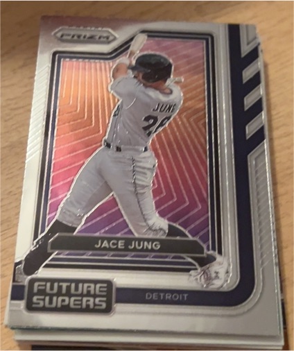 2023 Panini Prizm #FS10 Jace Jung Future Supers — front