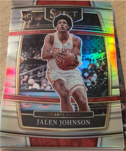 2021-22 Panini Select #17 Jalen Johnson — front