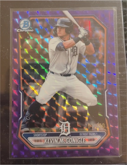 2026 Bowman Chrome #BCP-145 Kevin McGonigle — front