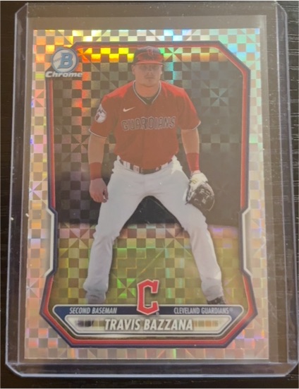 2026 Bowman Chrome #BCP-35 Travis Bazzana — front