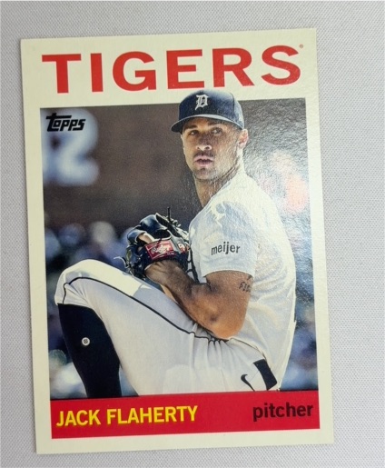 2025 Topps Archives #99 Jack Flaherty Detroit Tigers — front