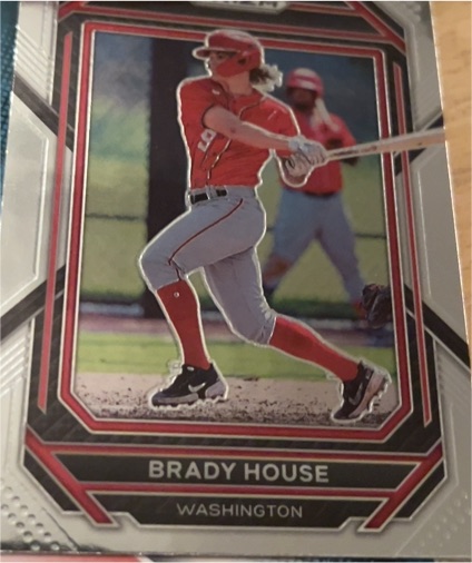 2023 Panini Prizm #50 Brady House — front